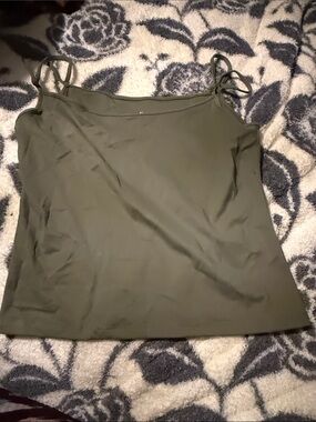 Women’s Olive Green Tank Top